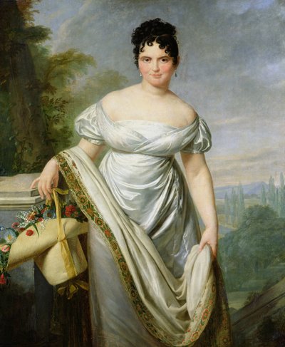 Madame Tallien (1773-1835) by Jacques Louis David